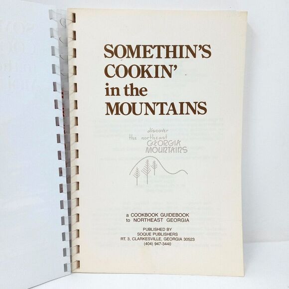 Somethin's Cookin' in the Mountains - Vintage Northeast Georgia Recipe Cookbook - Picture 6 of 11